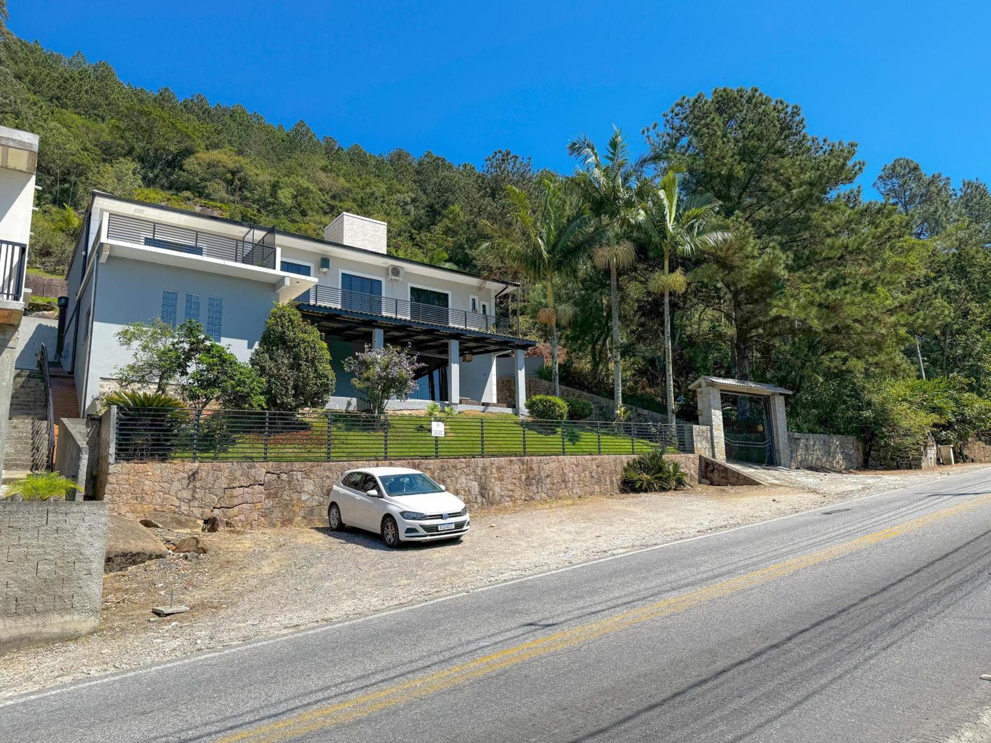 Casa Com Vista Para O Mar Em Говернадор-Селсу-Рамус Экстерьер фото