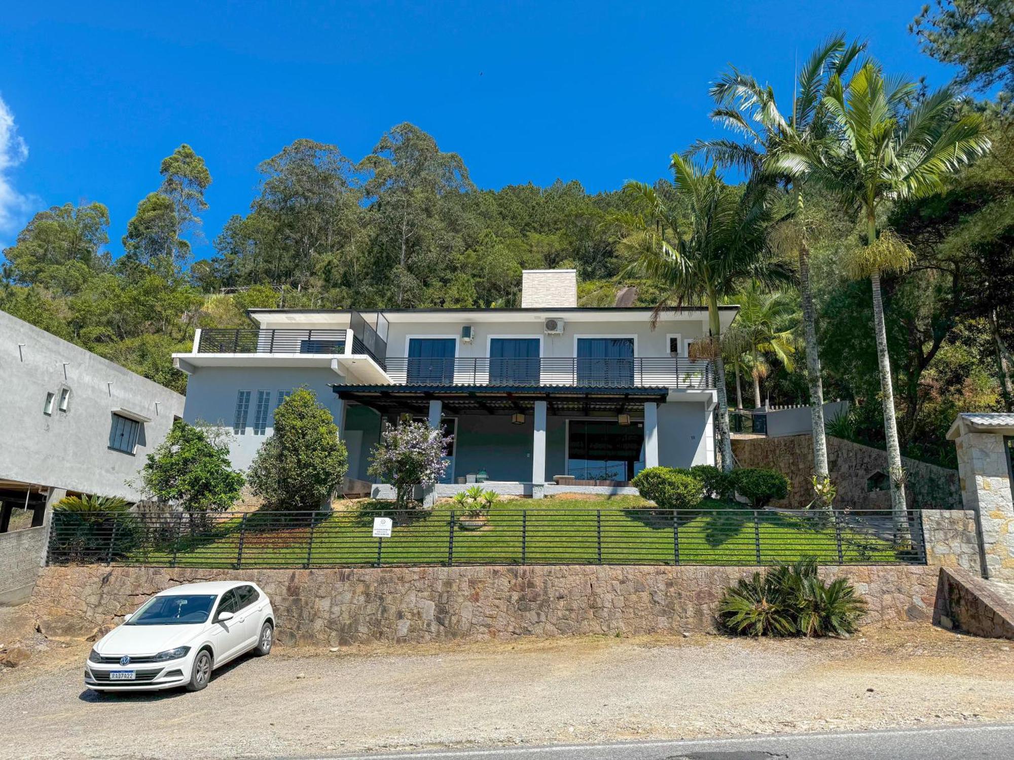 Casa Com Vista Para O Mar Em Говернадор-Селсу-Рамус Экстерьер фото